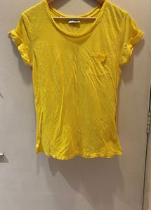 Beautiful Yellow Pocket T-Shirt