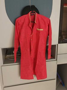 Elegant Red Kurta