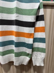 Jack &amp; Jones Multicolor Striped Crewneck Sweater