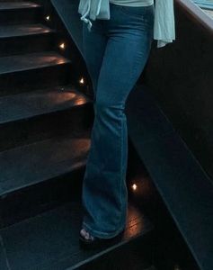 Light Wash Flare Jeans