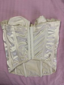 Vintage Satin Corset Top