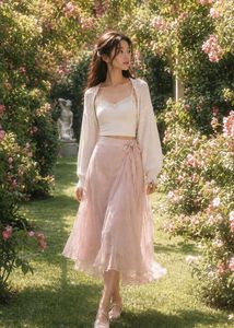 Crochet Off-white Bolero