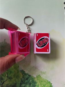 UNO Card Keychain