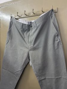 Men's Grey Formal Pants