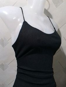 H&amp;M Sleek Black Bodysuit