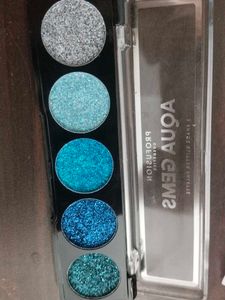Aqua Gems Glitter Palette