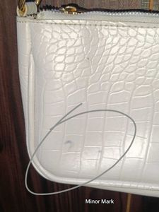 Stylish White Clutch Bag