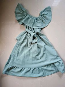 🇹🇭Adorable Ruffled Blue Dress for Girls