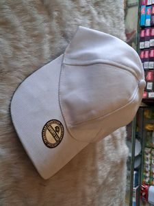 White Sports Cap