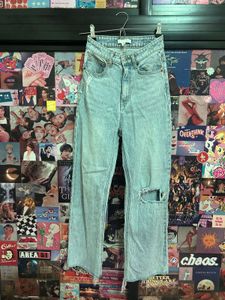 H&M Jeans high rise straight leg