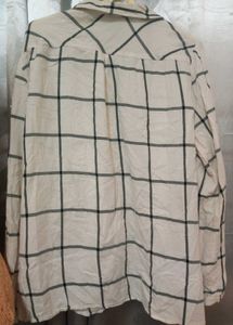 ESPRIT Monochrome Checkered Button-Down Shirt