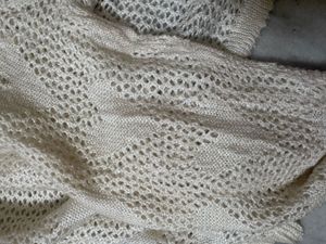 Cream Knit Shrug Sweater