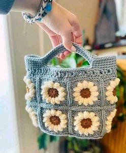 crochet handbag