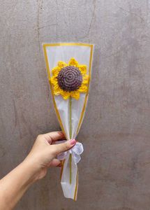 Handmade Crochet Sunflower