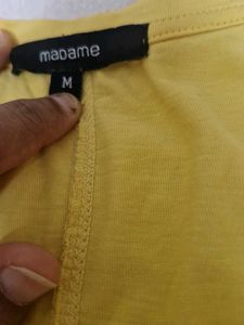 Comfortable Yellow Henley Top