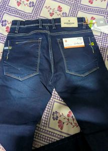 Premium Quality Men's Dark Blue Slim Fit Jeans