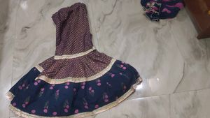 Elegant Navy Blue Kurta Set with Dupatta