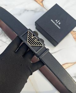 Armani Exchange Belt with Logo Buckle