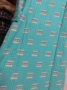 “Rangmanch” Teal Printed Kurta