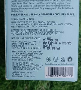 DOT And KEY Blueberry Hydrate Barrier Face Serum