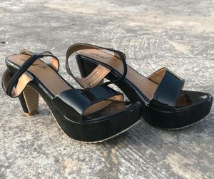 Block Strap Heels