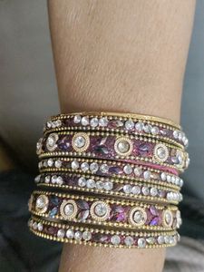 Sparkling Set of Bangles