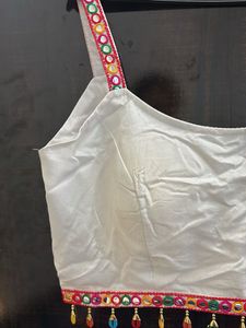Embroidered Mirror Work Blouse