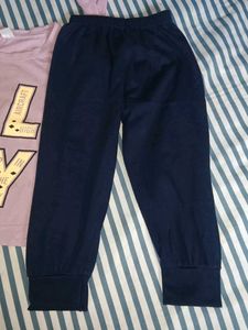 Kids Helicopter Print Pajama Set