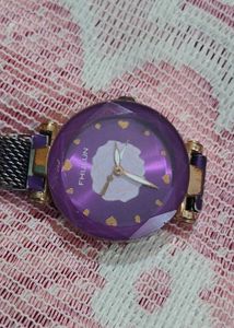 Purple Dial Watch