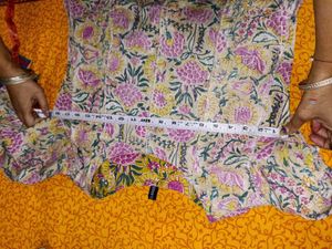 Floral Print Palazzo sharara with shirt duppta set