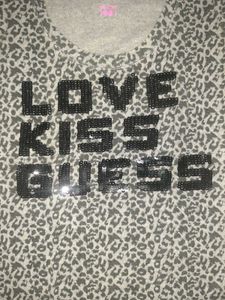 💎 Authentic GUESS Y2K Leopard Luxe Tunic Top
