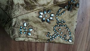Elegant Brocade Blouse
