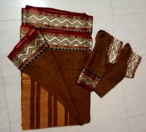 Cotton Saree with blouse
