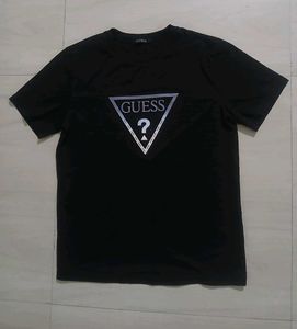Guess Black T-shirt with Logo