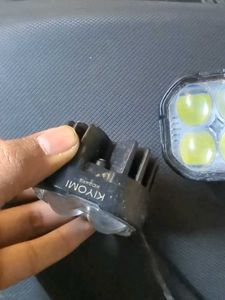 100w bike car fog light white yellow Red