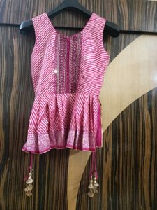 Stunning Majenta Indo Western Outfit
