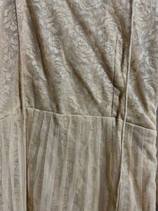 Golden Anarkali Suit For Women