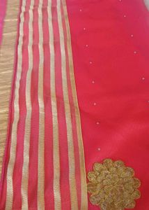Pink Saree