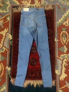 Topshop Light Wash Skinny Jeans - New