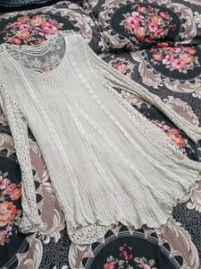 🌾 Boho Chic Crochet Dress ✨
