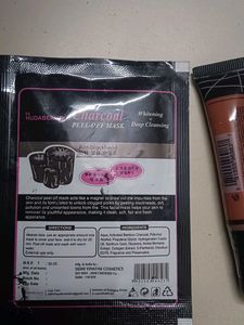 Hair Mask &amp; Charcoal Peel-Off Mas