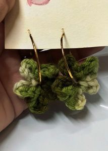 🔥 MEGA SALE OFFER 🔥Crochet Flower Hair Clips &amp; E