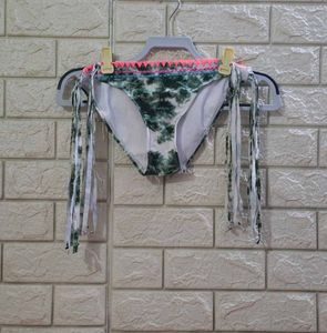 Time & Tru Sea Turtle Tie-Dye Bikini Bottoms
