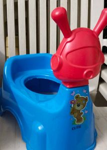 Cute Blue Potty Training Seat