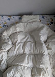 Stylish Cream Puffer Jacket