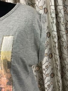 Grey New York Graphic T-Shirt