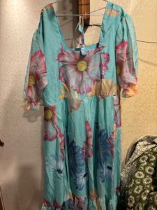 Floral Print Maxi Dress