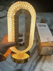 Festive Decore crystal table lemp