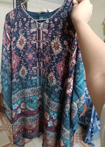 Vibrant Boho Kaftan Top