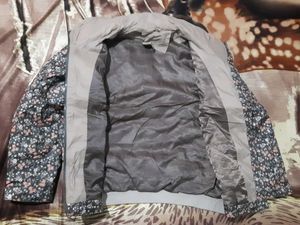 Floral Print Padded Jacket